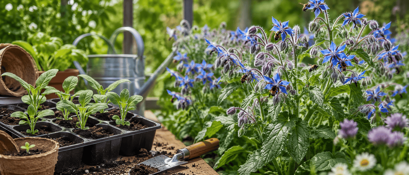 Growing Borage from Seeds: A Complete Guide