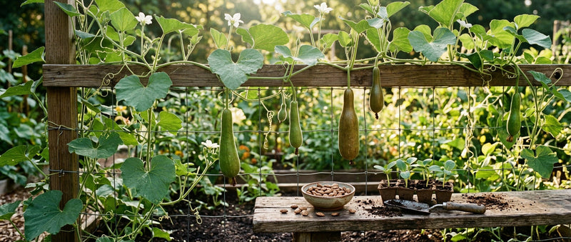 Brown Bottle Gourd Seeds: A Complete Guide to Growing Bottle Gourd (Lagenaria siceraria)