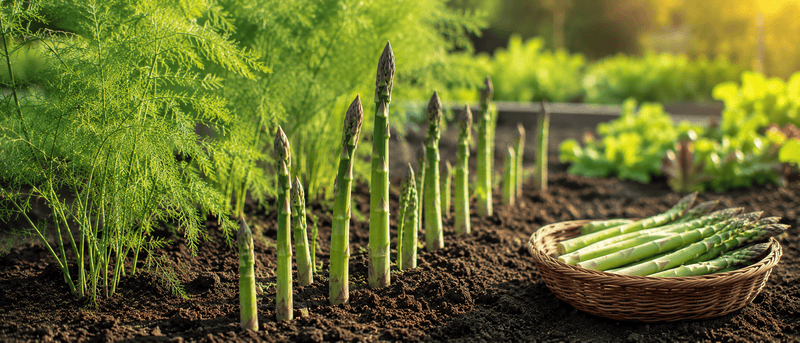From Tiny Seeds to Tender Spears: A Beginner’s Guide to Growing Asparagus (Asparagus officinalis)
