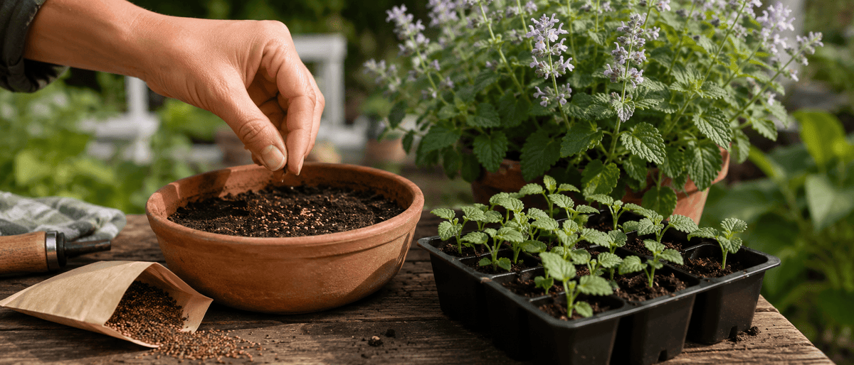 Catnip Seeds: A Complete Guide to Growing Fragrant Catnip (Nepeta cataria)