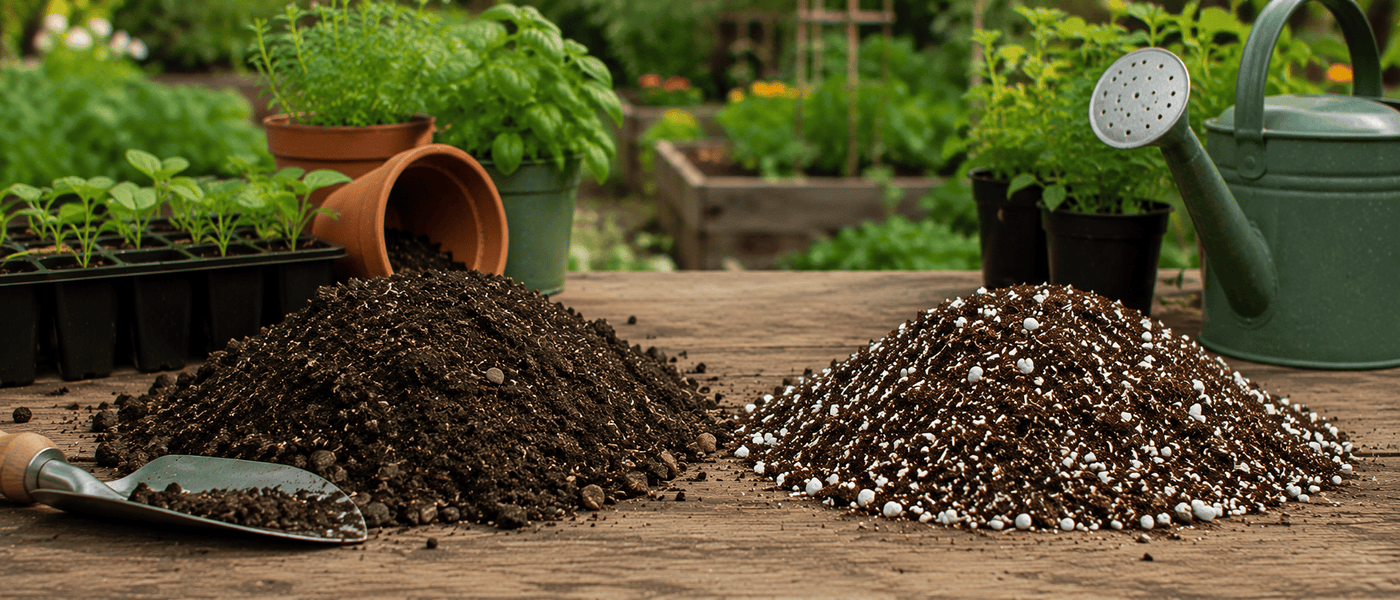 Potting Mix vs. Garden Soil: A Simple Guide for Beginner Gardeners