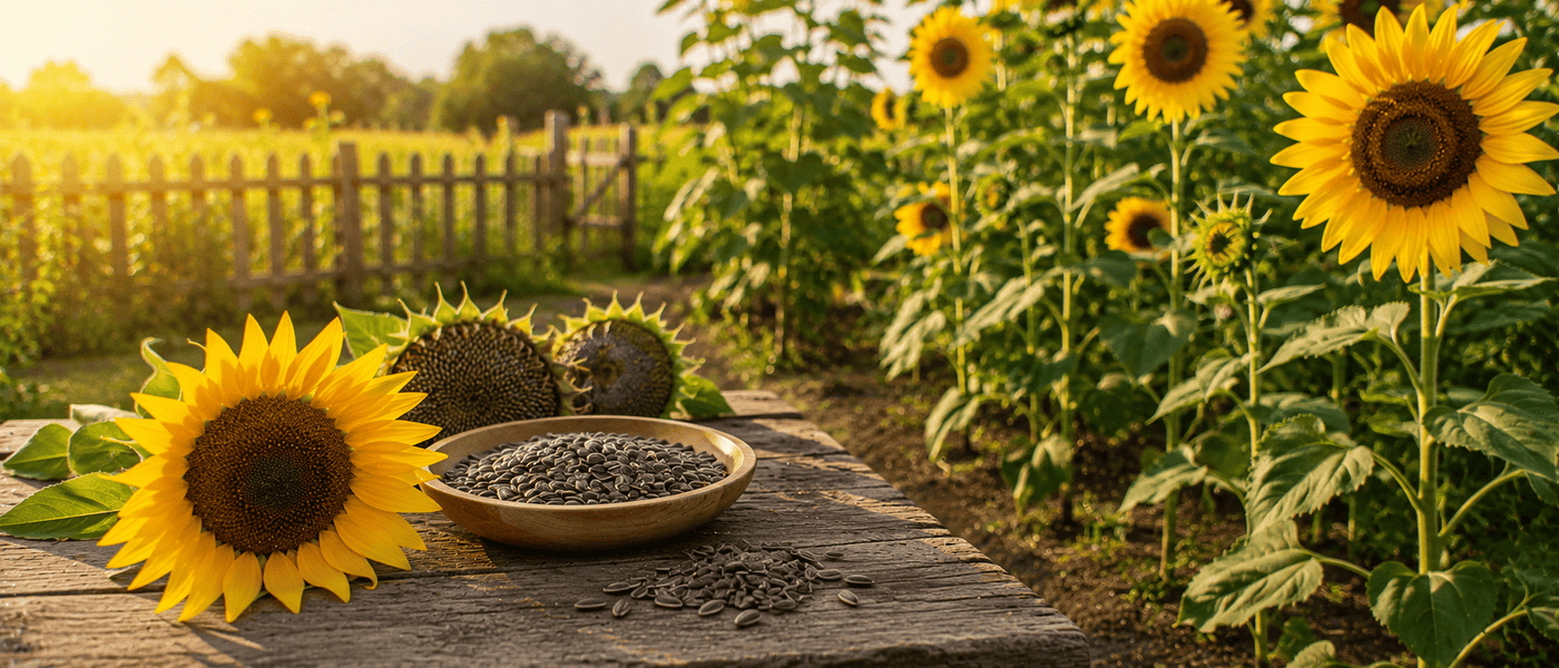 Sunflower Seeds: A Complete Guide to Growing Bright and Beautiful Sunflowers (Helianthus annuus)