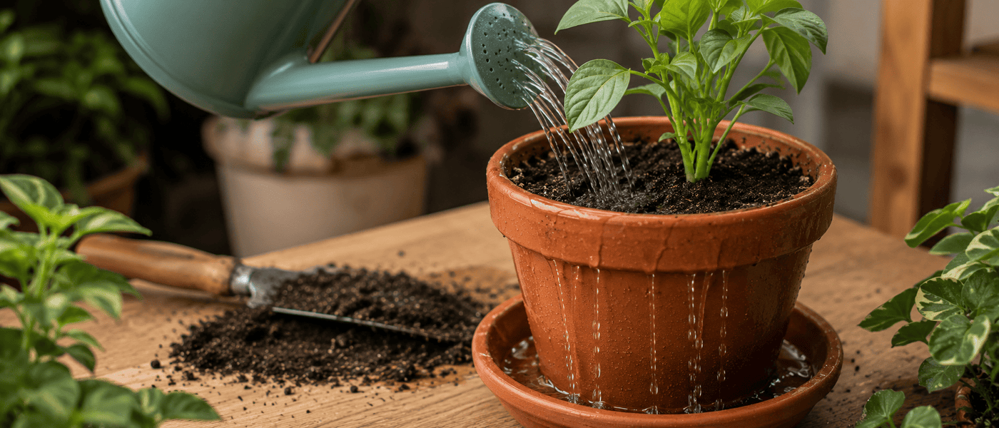 Why Water Runs Straight Through Potting Soil