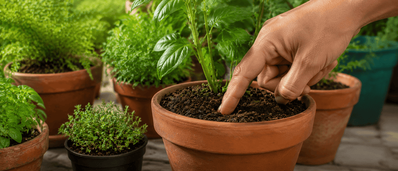 Simple Finger Test: How to Check Soil Moisture for Healthy Plants