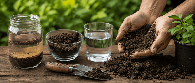 How to Test Garden Soil at Home Without Special Equipment