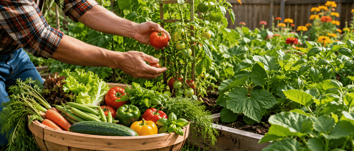 Beginner’s Guide to Harvesting Homegrown Vegetables