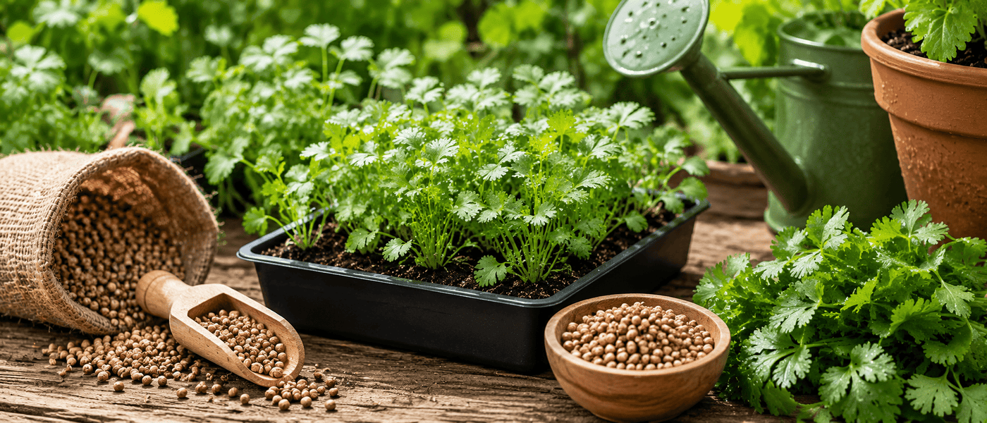 Coriander Seeds: A Complete Guide to Growing Fresh Coriander (Coriandrum sativum)