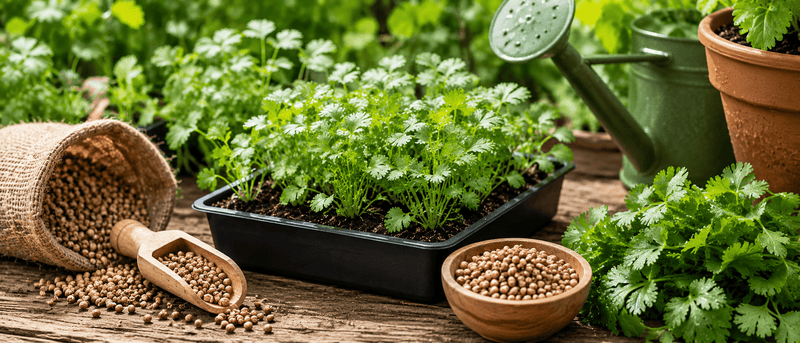 Coriander Seeds: A Complete Guide to Growing Fresh Coriander (Coriandrum sativum)