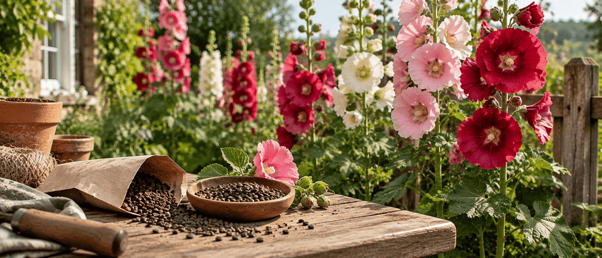 Giant Danish Mix Hollyhock Seeds: A Complete Growing Guide