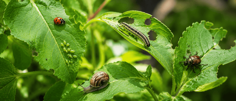 Top 10 Garden Pests That Cause Leaf Damage and How to Manage Them