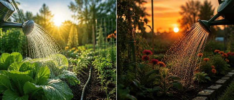 Timing Matters: Morning vs Evening Watering for Healthier Garden Plants