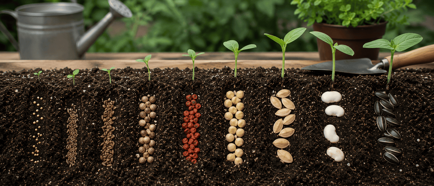 Beginner Tips: How Deep Should You Plant Seeds?