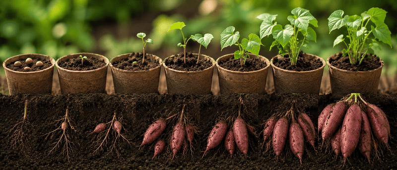 How to Grow Sweet Potatoes from Seeds (Ipomoea batatas): A Complete Beginner’s Guide