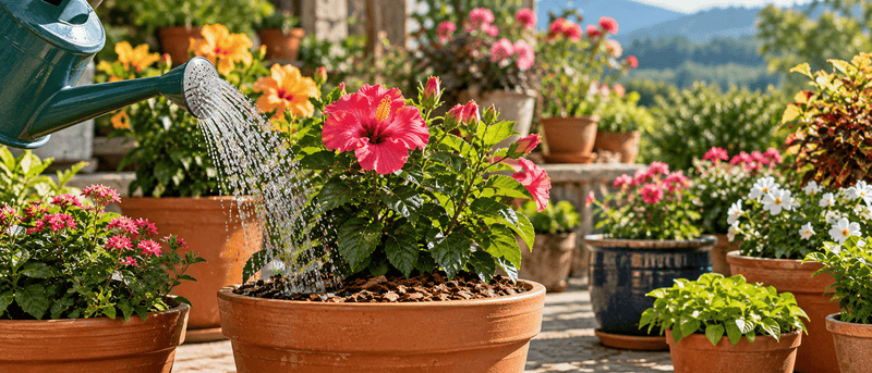How to Prevent Potted Plants From Drying Out Too Fast