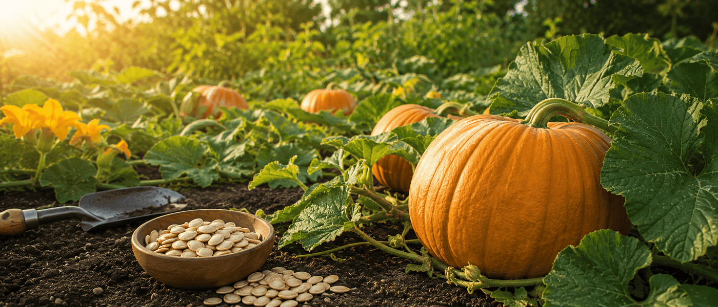 Pumpkin Seeds: A Complete Guide to Growing Healthy Pumpkin Plants (Cucurbita pepo)