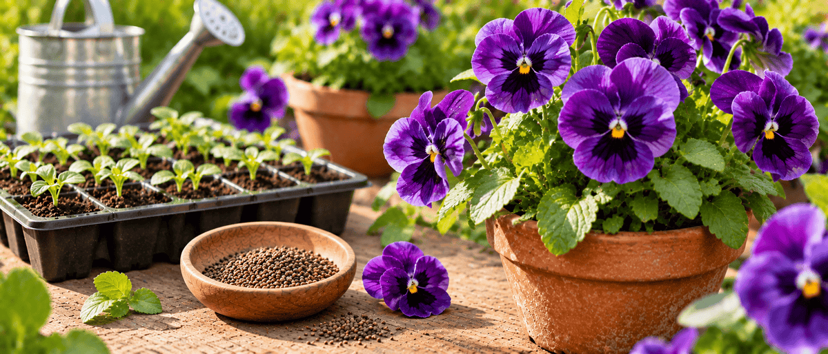 Purple Pansy Seeds: A Complete Growing Guide