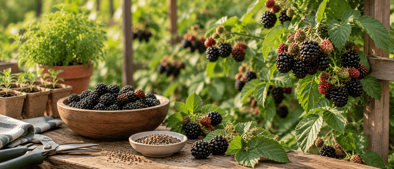 Blackberry Bramble Seeds: A Complete Guide to Growing Blackberries