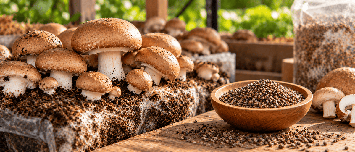 Brown Mushroom Seeds: A Complete Growing Guide