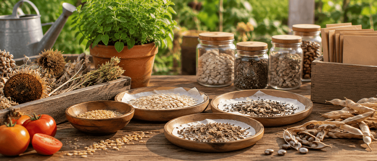 How to Dry and Store Homegrown Seeds