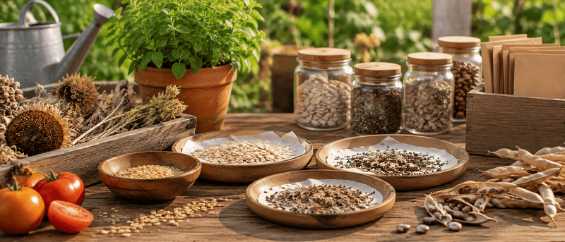How to Dry and Store Homegrown Seeds