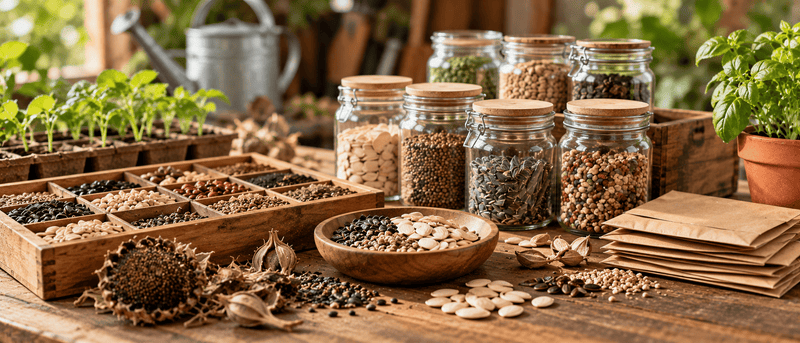 How to Store Garden Seeds for Next Season