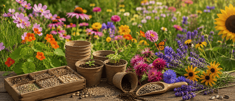 Top 10 Pollinator-Friendly Flowers to Grow from Seed: Attract Bees, Butterflies, and Beneficial Insects