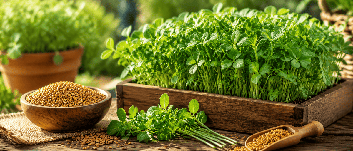 Fenugreek Seeds: A Complete Guide to Growing Fresh Fenugreek (Trigonella foenum-graecum)