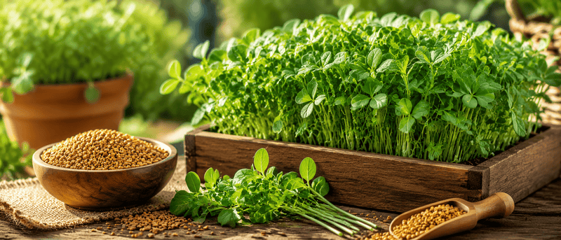 Fenugreek Seeds: A Complete Guide to Growing Fresh Fenugreek (Trigonella foenum-graecum)