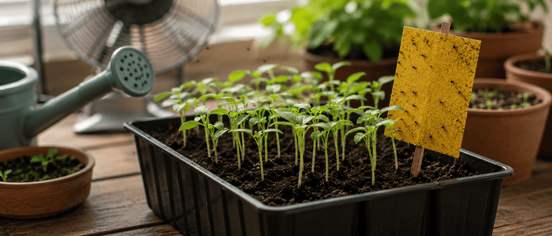 Fungus Gnats in Seedlings: Causes and Prevention