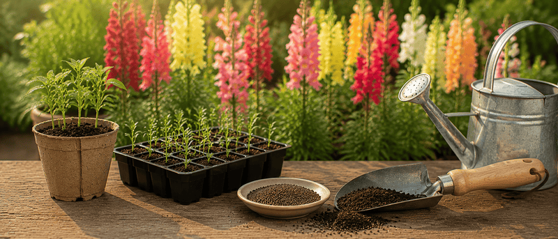 Snapdragon Seeds: A Complete Guide to Growing Beautiful Snapdragon Flowers (Antirrhinum majus)