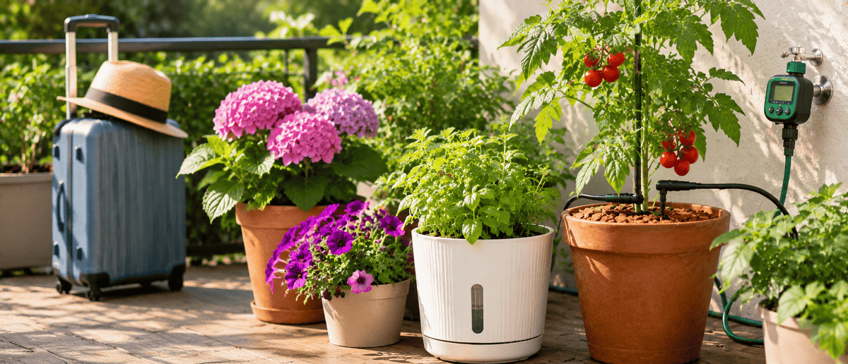 Watering Plants While You're Away on Vacation