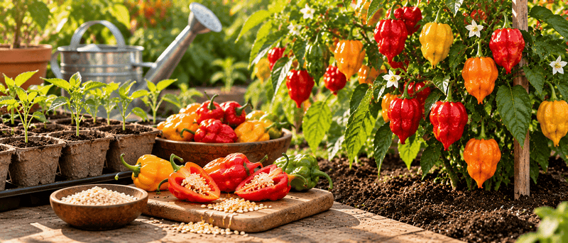 Caribbean Hot Pepper Seeds: A Complete Growing Guide