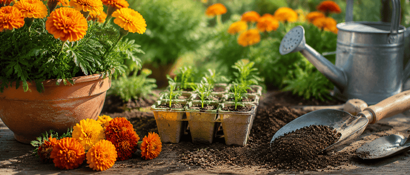Marigold Seeds: A Complete Guide to Growing Bright and Beautiful Marigold Flowers (Tagetes spp.)
