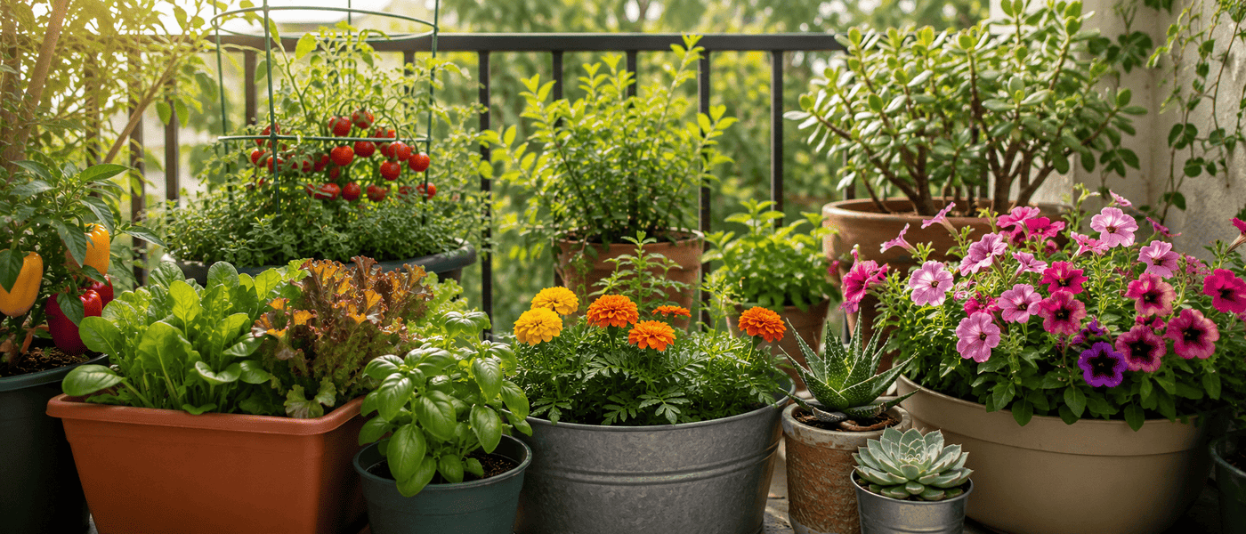 Top Container Plants for Beginners: Easy-Growing Options for Your Home Garden