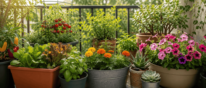 Top Container Plants for Beginners: Easy-Growing Options for Your Home Garden