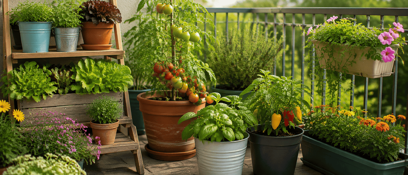 Container Gardening Guide for Small Spaces: How to Grow a Beautiful Garden Anywhere