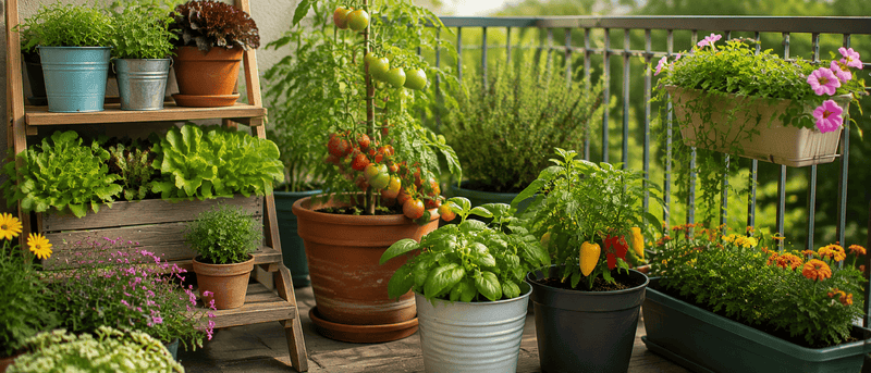 Container Gardening Guide for Small Spaces: How to Grow a Beautiful Garden Anywhere