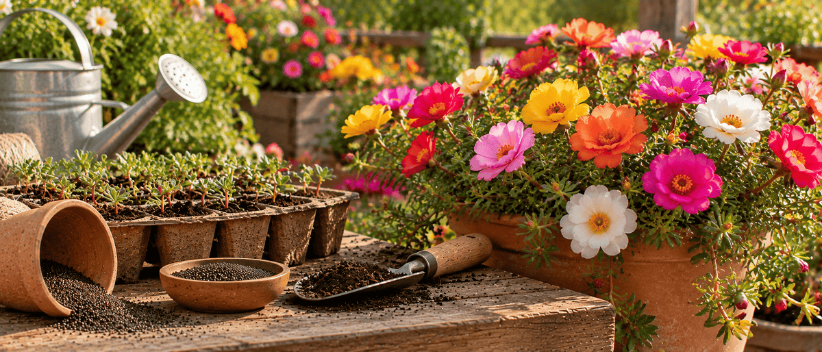 Portulaca Seeds – Portulaca grandiflora: A Complete Growing Guide