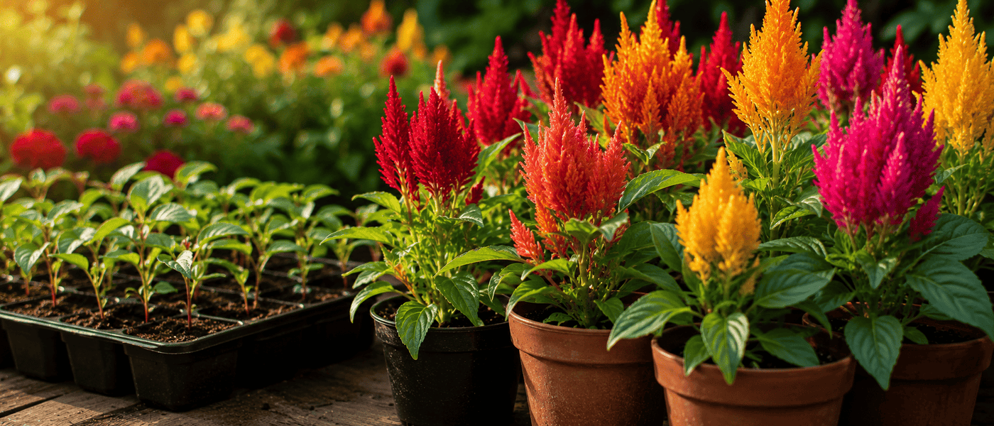 Vibrant Blooms Made Easy: A Beginner’s Guide to Growing Celosia from Seeds (Celosia argentea)