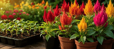Vibrant Blooms Made Easy: A Beginner’s Guide to Growing Celosia from Seeds (Celosia argentea)