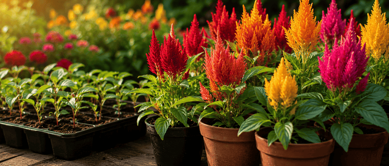 Vibrant Blooms Made Easy: A Beginner’s Guide to Growing Celosia from Seeds (Celosia argentea)