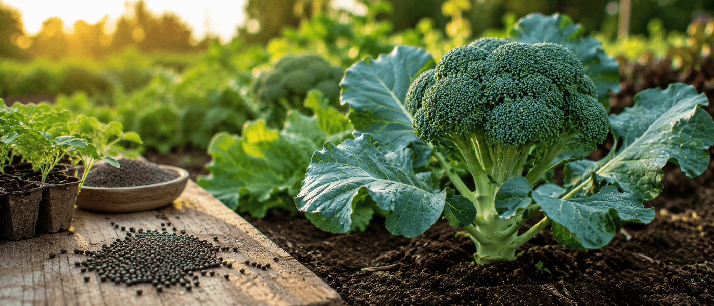 Broccoli Seeds: A Complete Guide to Growing Healthy Broccoli (Brassica oleracea var. italica)