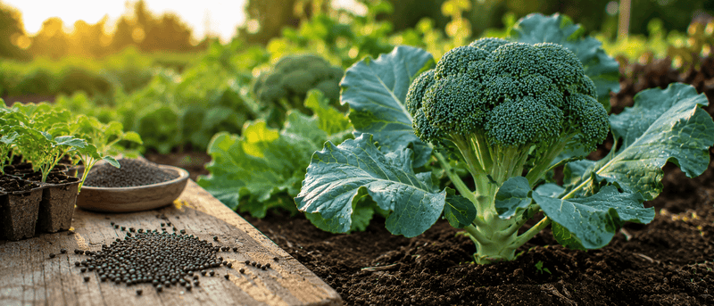 Broccoli Seeds: A Complete Guide to Growing Healthy Broccoli (Brassica oleracea var. italica)