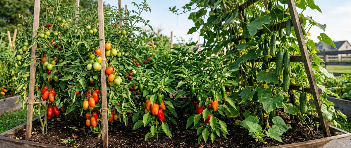 How to Increase Tomato, Pepper and Cucumber Production