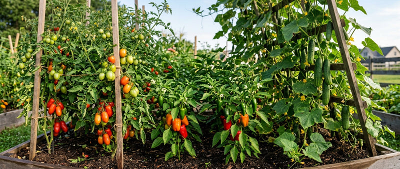 How to Increase Tomato, Pepper and Cucumber Production