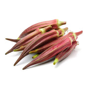 Red Green Okra Seeds