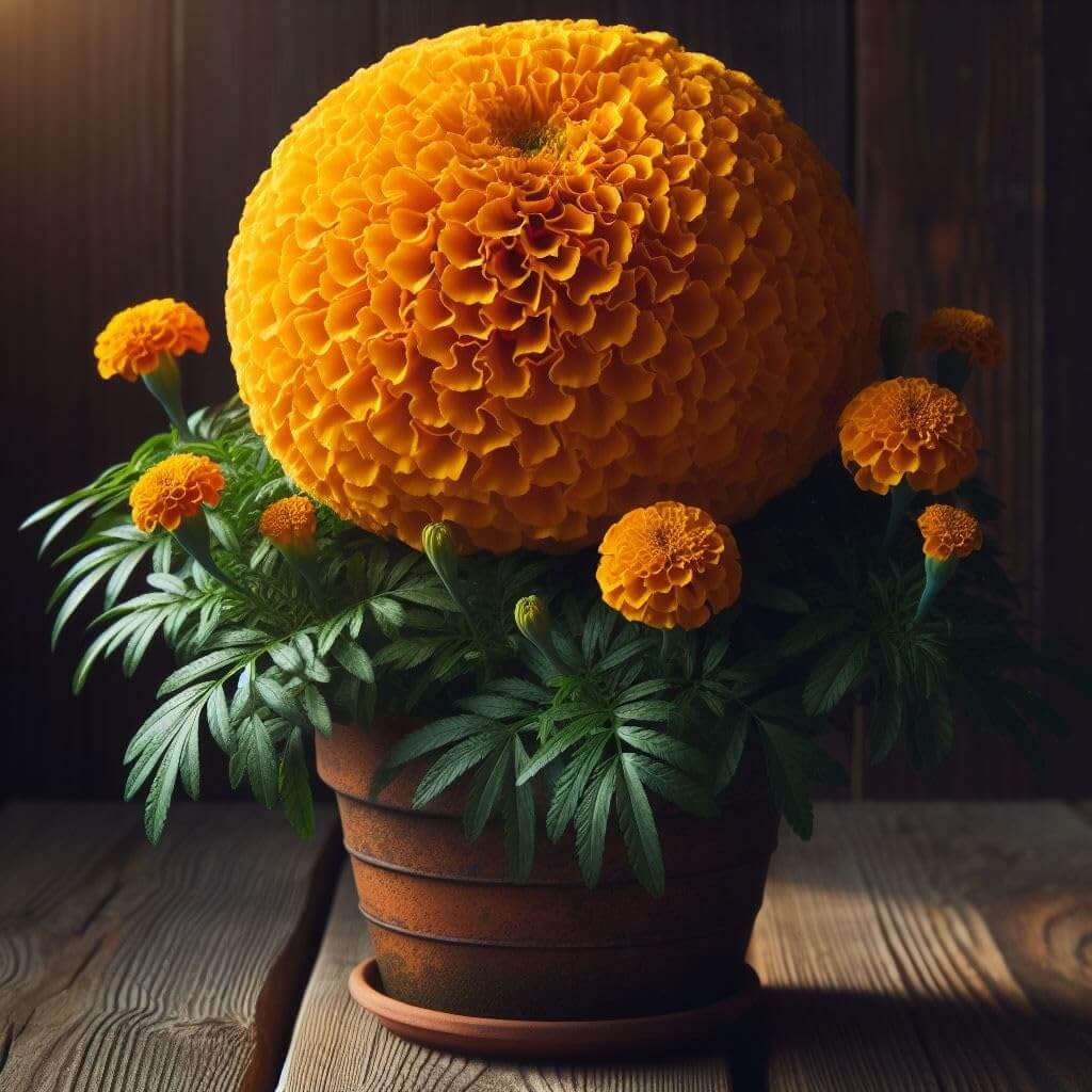 Giant Hybrid Marigold Seeds