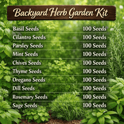 Backyard Herb Garden Kit Seeds