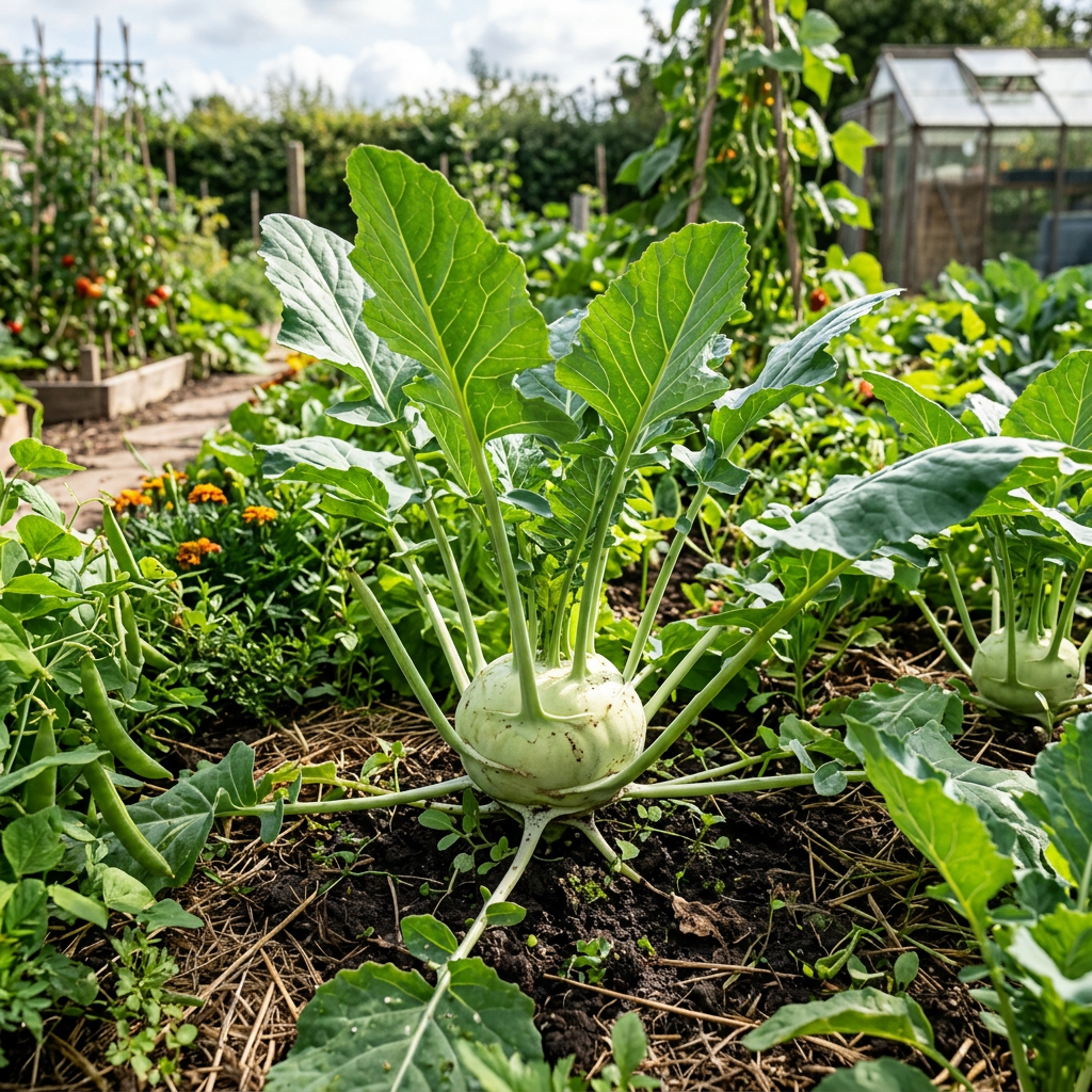 Kohlrabi Seeds – Brassica oleracea var. gongylodes