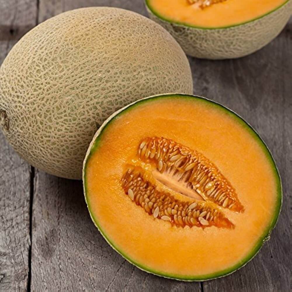 Light Orange Cantaloupe Melon Seeds